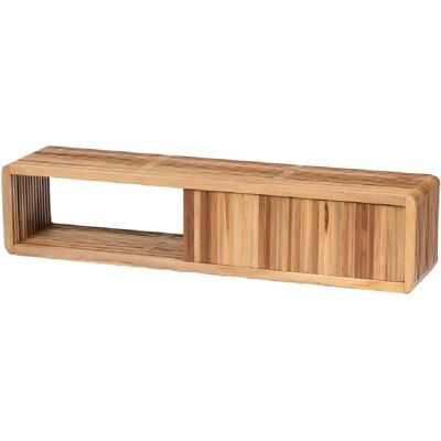 Amadeus Console murale grand modèle en teck recyclé L115 cm Calopsite - Publicité Amadeus Console murale grand modèle en teck recyclé L115 cm Calopsite - Publicité