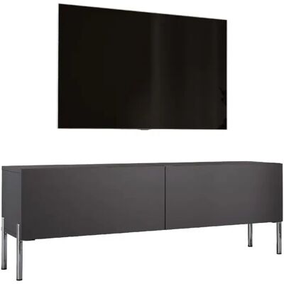 Meuble TV Samsung 140cm Antracit Design Moderne - Publicité Meuble TV Samsung 140cm Antracit Design Moderne - Publicité