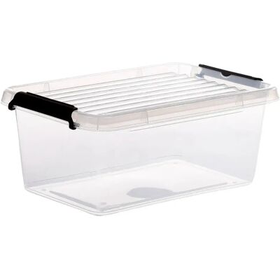Five Simply Smart Boîte de Rangement Clip 4,5L Transparent - Publicité Five Simply Smart Boîte de Rangement Clip 4,5L Transparent - Publicité