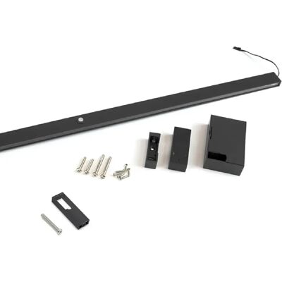 EMUCA 5074454 Barre de penderie LED 1 158 mm noire avec détecteur - Publicité EMUCA 5074454 Barre de penderie LED 1 158 mm noire avec détecteur - Publicité