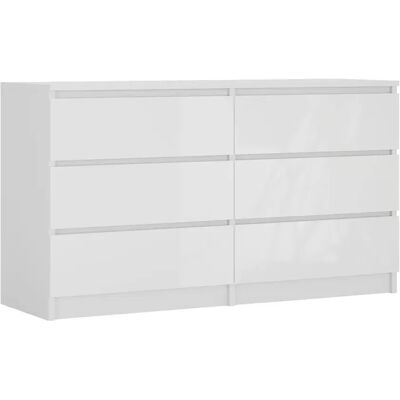 3XE LIVING - Cómoda Brilhante - Blanc - Chest of drawers - Publicité 3XE LIVING - Cómoda Brilhante - Blanc - Chest of drawers - Publicité