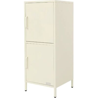 ML-Design Armoire de Classement Métallique Crème 40x101,5x40 cm - Publicité ML-Design Armoire de Classement Métallique Crème 40x101,5x40 cm - Publicité