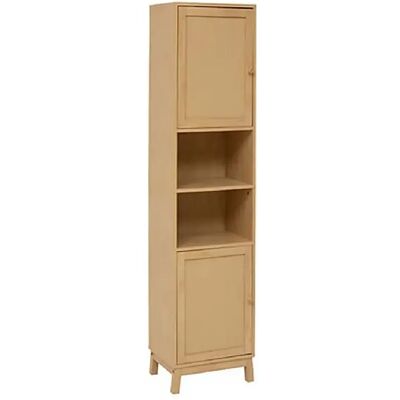 Pegane Colonne meuble de rangement avec 2 porte et 2 niches, coloris chêne - Longueur 40 x Profondeur 30 x Hauteur 168 cm - Publicité Pegane Colonne meuble de rangement avec 2 porte et 2 niches, coloris chêne - Longueur 40 x Profondeur 30 x Hauteur 168 cm - Publicité