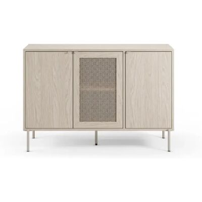 Casanova Buffet 120cm en mélamine Beige - Publicité Casanova Buffet 120cm en mélamine Beige - Publicité