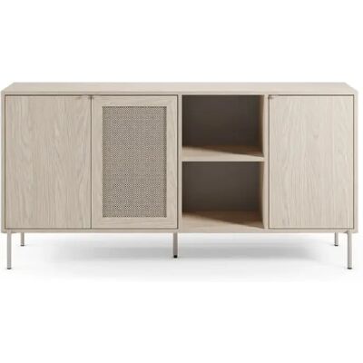 Casanova Buffet 164cm en mélamine Beige - Publicité Casanova Buffet 164cm en mélamine Beige - Publicité