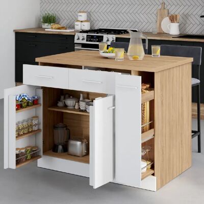Idmarket ILOT CENTRAL HÊTRE ET BLANC - Publicité Idmarket ILOT CENTRAL HÊTRE ET BLANC - Publicité