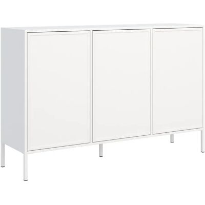 SELSEY - Buffet 3 portes - 150cm - Blanc - Publicité SELSEY - Buffet 3 portes - 150cm - Blanc - Publicité