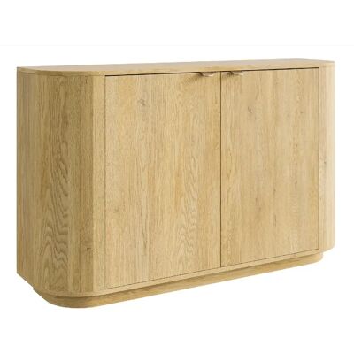 SELSEY - Buffet 2 portes - 140cm - Chêne cremona torro - Publicité SELSEY - Buffet 2 portes - 140cm - Chêne cremona torro - Publicité