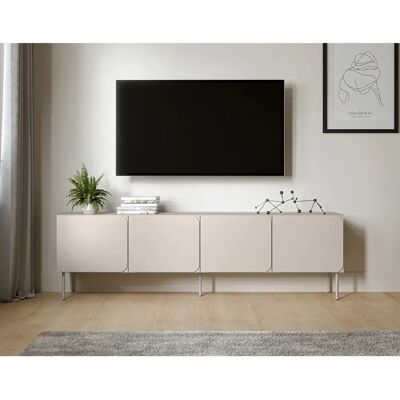 Bestmobilier Elvis - meuble tv 200 cm - 4 portes - Publicité Bestmobilier Elvis - meuble tv 200 cm - 4 portes - Publicité