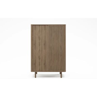 Casanova Commode 2 tiroirs 86 en mélamine Chêne clair - Publicité Casanova Commode 2 tiroirs 86 en mélamine Chêne clair - Publicité