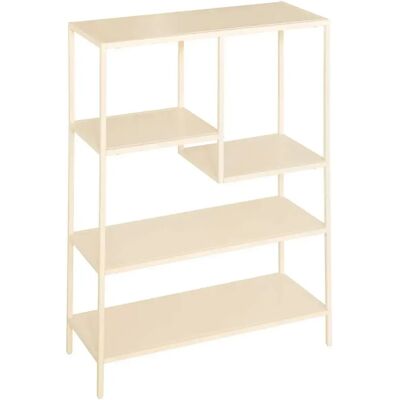 ATMOSPHERA Étagère Bibliothèque 4 Niveaux Gota 100cm Beige - Publicité ATMOSPHERA Étagère Bibliothèque 4 Niveaux Gota 100cm Beige - Publicité