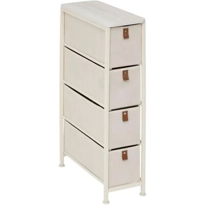 Five Simply Smart Meuble de Rangement 4 Tiroirs Tissa 77cm Beige - Publicité Five Simply Smart Meuble de Rangement 4 Tiroirs Tissa 77cm Beige - Publicité
