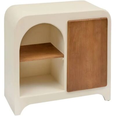 ATMOSPHERA Buffet Design 1 Porte Sienna 91cm Beige - Publicité ATMOSPHERA Buffet Design 1 Porte Sienna 91cm Beige - Publicité