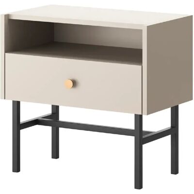 SELSEY - Table de chevet DIVENOS - 54,8 cm - Grege - Publicité SELSEY - Table de chevet DIVENOS - 54,8 cm - Grege - Publicité