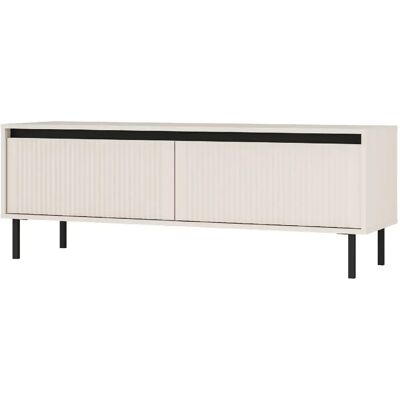 SELSEY - Meuble TV OSAKA - 140 cm - beige - Publicité SELSEY - Meuble TV OSAKA - 140 cm - beige - Publicité