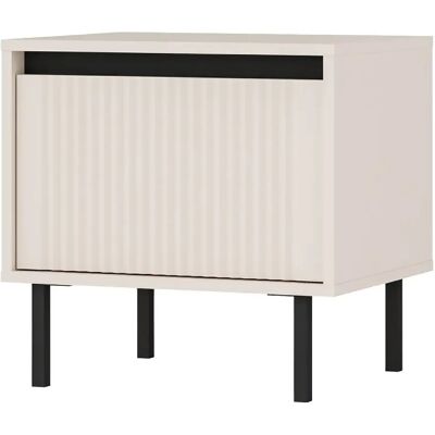 SELSEY - Table de chevet OSAKA - 51,8 cm - Beige - Publicité SELSEY - Table de chevet OSAKA - 51,8 cm - Beige - Publicité
