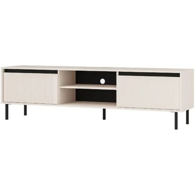 SELSEY - Meuble TV OSAKA - 179 cm - beige - Publicité SELSEY - Meuble TV OSAKA - 179 cm - beige - Publicité
