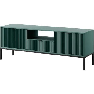 SELSEY - Meuble TV VELLORE - 154 cm - Vert - Publicité SELSEY - Meuble TV VELLORE - 154 cm - Vert - Publicité