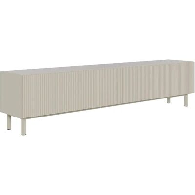 SELSEY - Meuble TV VELDIO II - 175 cm - Greige - Publicité SELSEY - Meuble TV VELDIO II - 175 cm - Greige - Publicité