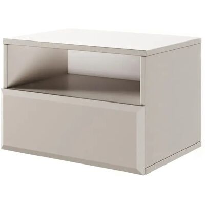 SELSEY - Table de chevet CHOCOLATED - 54 cm - Beige - Publicité SELSEY - Table de chevet CHOCOLATED - 54 cm - Beige - Publicité
