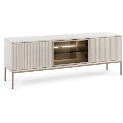 SELSEY - Meuble TV TOSENA - 154 cm - grège - Publicité SELSEY - Meuble TV TOSENA - 154 cm - grège - Publicité