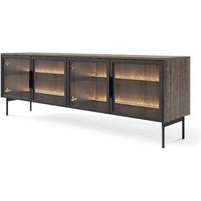 SELSEY - Meuble TV LUMI - 181 cm - chêne Dunin - Publicité SELSEY - Meuble TV LUMI - 181 cm - chêne Dunin - Publicité