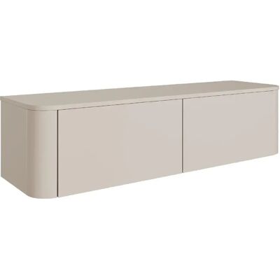 SELSEY - Meuble TV LUVIO - 140 cm - gris cachemire - Publicité SELSEY - Meuble TV LUVIO - 140 cm - gris cachemire - Publicité