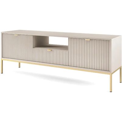 SELSEY - Meuble TV VELLORE - 154 cm - Gris Cachemire - Publicité SELSEY - Meuble TV VELLORE - 154 cm - Gris Cachemire - Publicité