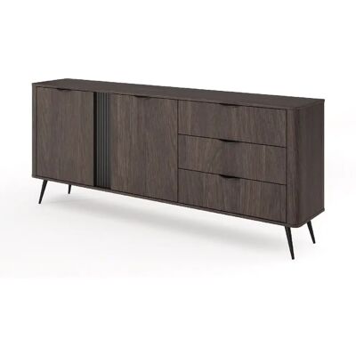 SELSEY - Buffet VERIS - 195 cm - chêne Dunin - Publicité SELSEY - Buffet VERIS - 195 cm - chêne Dunin - Publicité
