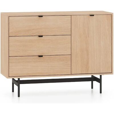 SELSEY - Buffet Heggers – 115 cm – Chêne Mavelie - Publicité SELSEY - Buffet Heggers – 115 cm – Chêne Mavelie - Publicité