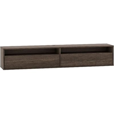 SELSEY - Meuble TV Heggers – 180 cm – Chêne Dunin à Niches - Publicité SELSEY - Meuble TV Heggers – 180 cm – Chêne Dunin à Niches - Publicité
