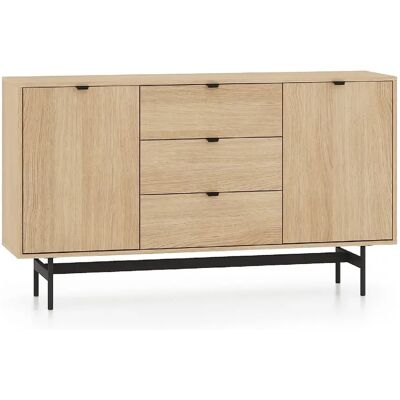 SELSEY - Buffet Heggers – 150 cm – Chêne Mavelie - Publicité SELSEY - Buffet Heggers – 150 cm – Chêne Mavelie - Publicité