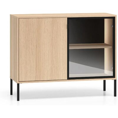 SELSEY - Buffet BARNEE - 107 cm - Chêne - Publicité SELSEY - Buffet BARNEE - 107 cm - Chêne - Publicité