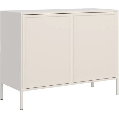 SELSEY - Buffet 2 portes - 100cm - Gris cachemire - Publicité SELSEY - Buffet 2 portes - 100cm - Gris cachemire - Publicité