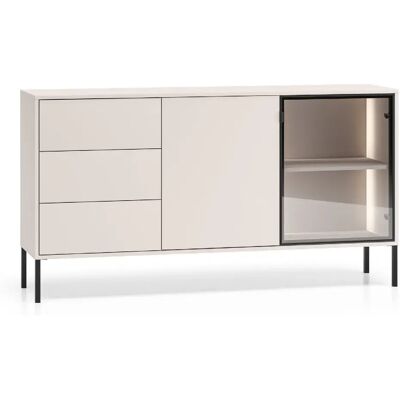 SELSEY - Buffet BARNEE - 160 cm - Grege - Publicité SELSEY - Buffet BARNEE - 160 cm - Grege - Publicité
