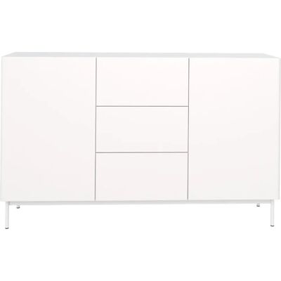 SELSEY - Buffet Olio – 160 cm – Blanc - Publicité SELSEY - Buffet Olio – 160 cm – Blanc - Publicité