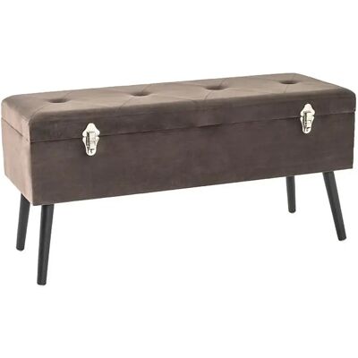 Pegane Coffre de rangement d'intérieur - Taupe - Publicité Pegane Coffre de rangement d'intérieur - Taupe - Publicité
