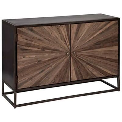 Pegane - Buffet 2 portes - 115x40x80 cm - Buffet meuble - Publicité Pegane - Buffet 2 portes - 115x40x80 cm - Buffet meuble - Publicité