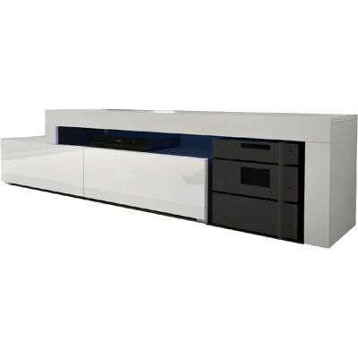 Tendance Dusine Meuble TV Flex - Blanc - Publicité Tendance Dusine Meuble TV Flex - Blanc - Publicité