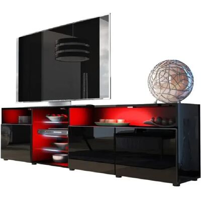 Tendance DUSINE Meuble TV MASSIMO 200 cm - Publicité Tendance DUSINE Meuble TV MASSIMO 200 cm - Publicité