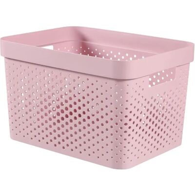 But Bac de rangement rectangulaire - Rose - Publicité But Bac de rangement rectangulaire - Rose - Publicité