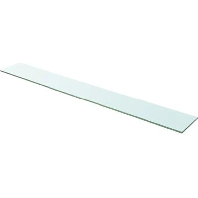 vidaXL Étagère en Verre 110x15cm - Sécurité & Présentation Moderne - Publicité vidaXL Étagère en Verre 110x15cm - Sécurité & Présentation Moderne - Publicité