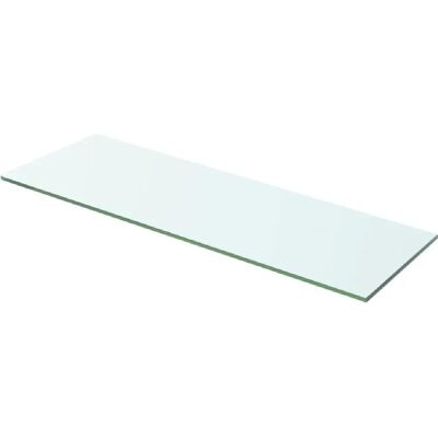 vidaXL Panneau Étagère Verre Transparent 60x15 cm - Publicité vidaXL Panneau Étagère Verre Transparent 60x15 cm - Publicité