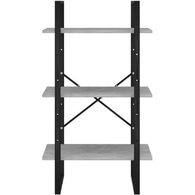 Helloshop26 étagère murale de rangement - Gris - Publicité Helloshop26 étagère murale de rangement - Gris - Publicité