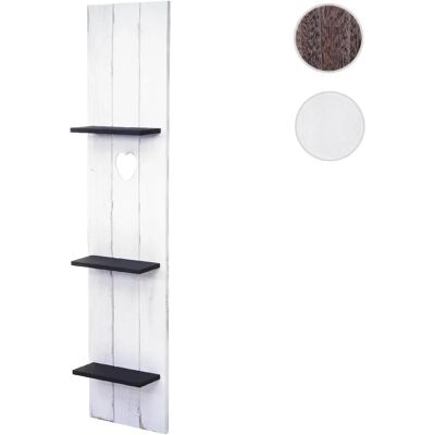 MENDLER Panneau Décoratif Blanc avec Étagères - Panneau Décoratif avec Étagères - Publicité MENDLER Panneau Décoratif Blanc avec Étagères - Panneau Décoratif avec Étagères - Publicité