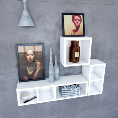 Aurlane Etagère Murale Salle de Bain - Publicité Aurlane Etagère Murale Salle de Bain - Publicité