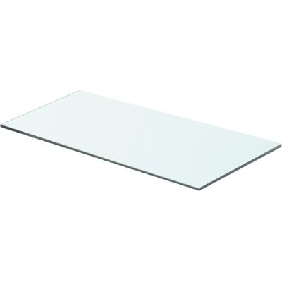 vidaXL Étagère en verre 60x25 cm - Transparente - Publicité vidaXL Étagère en verre 60x25 cm - Transparente - Publicité