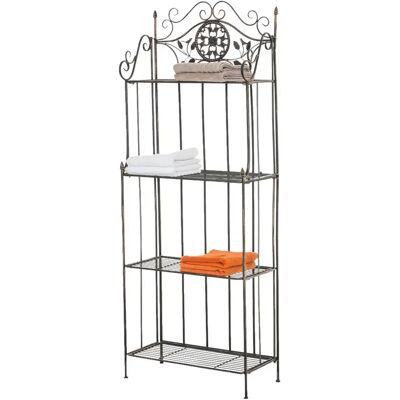 Decoshop26 Étagère de rangement 4 niveaux - Bronze - Publicité Decoshop26 Étagère de rangement 4 niveaux - Bronze - Publicité