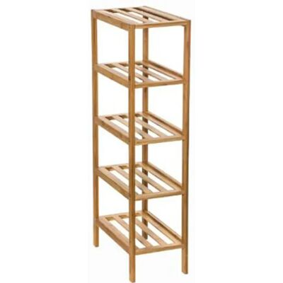 Pegane Étagère en bambou - Beige - Publicité Pegane Étagère en bambou - Beige - Publicité