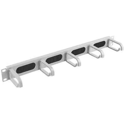Lanberg Organisateur de câbles rack 19" 1U - Publicité Lanberg Organisateur de câbles rack 19" 1U - Publicité